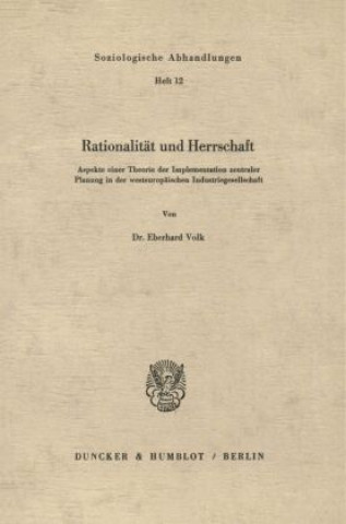 Rationalität und Herrschaft.