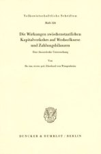 Die Wirkungen zwischenstaatlichen Kapitalverkehrs auf Wechselkurse und Zahlungsbilanzen.