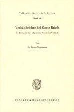 Verbändelehre bei Goetz Briefs.