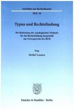 Typus und Rechtsfindung.
