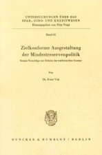 Zielkonforme Ausgestaltung der Mindestreservenpolitik.