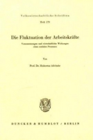 Die Fluktuation der Arbeitskräfte.