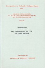 Die Agrarpreispolitik der DDR.
