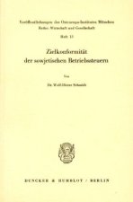 Zielkonformität der sowjetischen Betriebssteuern.