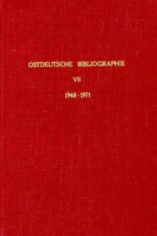 Ostdeutsche Bibliographie.