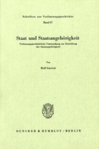 Staat und Staatsangehörigkeit.