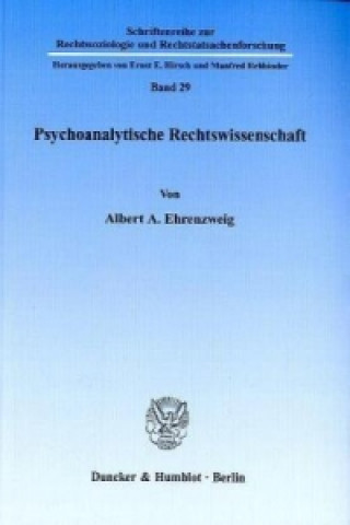 Psychoanalytische Rechtswissenschaft.