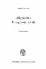 Allgemeine Energiewirtschaft.