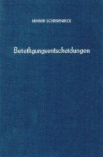 Beteiligungsentscheidungen.