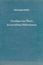 Grundlagen einer Theorie der betrieblichen Mitbestimmung.
