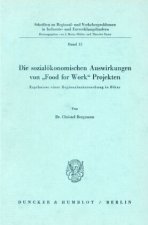 Die sozialökonomischen Auswirkungen von »Food for Work« Projekten.