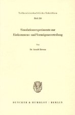Simulationsexperimente zur Einkommens- und Vermögensverteilung.
