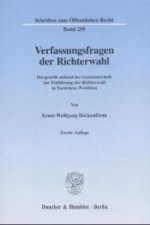 Verfassungsfragen der Richterwahl.