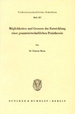 Möglichkeiten und Grenzen der Entwicklung einer gesamtwirtschaftlichen Preistheorie.