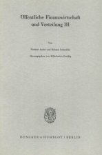 Öffentliche Finanzwirtschaft und Verteilung III.