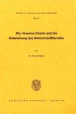 Die Havanna Charta und die Entwicklung des Weltrohstoffhandels.