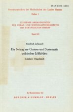 Ein Beitrag zur Genese und Systematik polnischer Lößböden