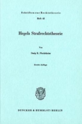 Hegels Strafrechtstheorie.