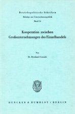Kooperation zwischen Großunternehmen des Einzelhandels.