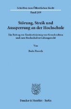 Störung, Streik und Aussperrung an der Hochschule.