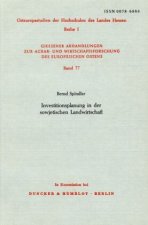 Investitionsplanung in der sowjetischen Landschaft.