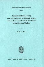 Schadensersatz bei Tötung oder Verletzung der im Haushalt tätigen oder im Beruf oder Geschäft des Ehemannes mitarbeitenden Ehefrau.