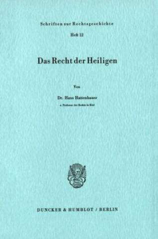 Das Recht der Heiligen.