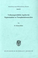 Verfassungsrechtliche Aspekte der Organentnahme zu Transplantationszwecken.