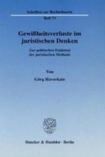 Gewißheitsverluste im juristischen Denken.