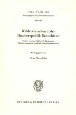 Wählerverhalten in der Bundesrepublik Deutschland.