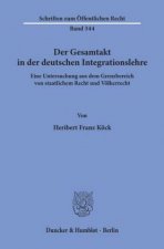 Der Gesamtakt in der deutschen Integrationslehre.