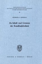 Zu Inhalt und Grenzen der Rundfunkfreiheit.