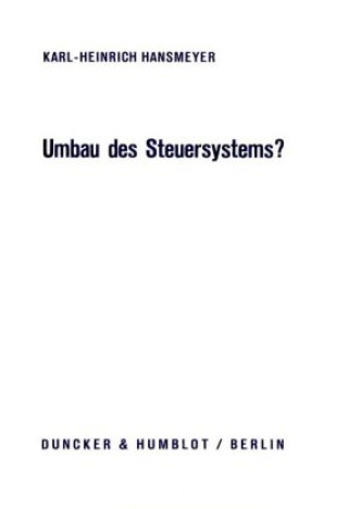 Umbau des Steuersystems?