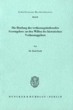 Die Bindung des verfassungsändernden Gesetzgebers an den Willen des historischen Verfassungsgebers.