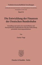 Die Entwicklung der Finanzen der Deutschen Bundesbahn.