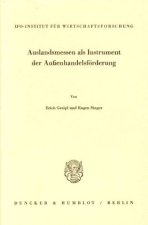 Auslandsmessen als Instrument der Außenhandelsförderung.
