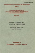 Europa Slavica - Europa Orientalis.