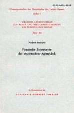 Fiskalische Instrumente der sowjetischen Agrarpolitik.
