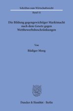 Die Bildung gegengewichtiger Marktmacht nach dem Gesetz gegen Wettbewerbsbeschränkungen.