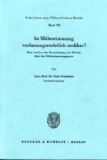 Ist Mitbestimmung verfassungsrechtlich meßbar?