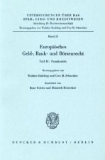 Europäisches Geld-, Bank- und Börsenrecht.