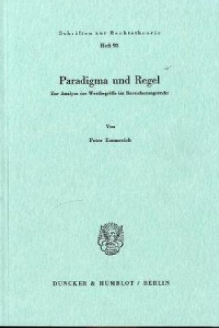 Paradigma und Regel.
