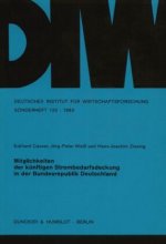 Möglichkeiten der künftigen Strombedarfsdeckung in der Bundesrepublik Deutschland.