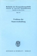 Probleme der Staatsverschuldung.