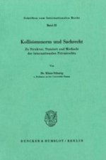 Kollisionsnorm und Sachrecht.