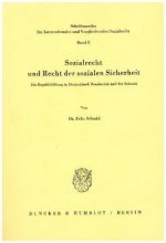 Sozialrecht und Recht der sozialen Sicherheit.