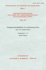 Gesamtwirtschaftliche Investitionssysteme.