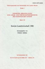 Sowjet-Landwirtschaft 1981.