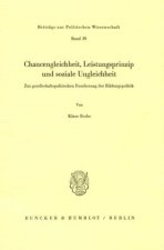 Chancengleichheit, Leistungsprinzip und soziale Ungleichheit.