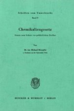 Chemikaliengesetz.
